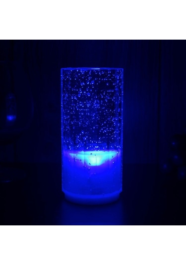 Led Kristal Dekoratif Işık For White For Yellow For Blue For Red For Purple For Colorful Gradient Kırmızı