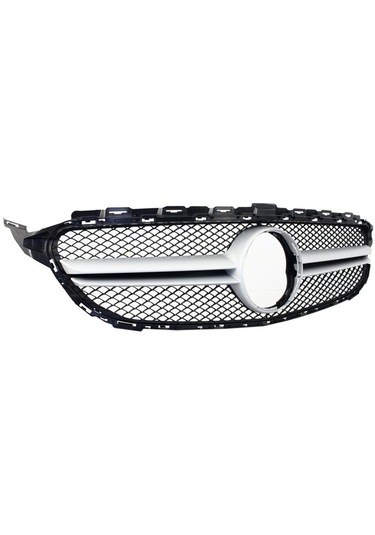 Mercedes C-class Uyumlu Yedek Parça W205 İçin Uyumlu 2014-2018 C63 Dizayn Gri Panjur