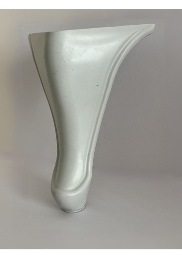 Homdep Kanepe Koltuk Tv Ünitesi Konsol Yükseltme Delta Model Plastik Ayak 18 Cm Beyaz - 4 Adet - Beyaz