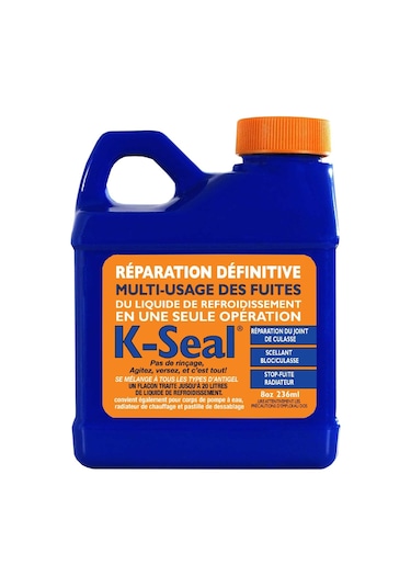 K-seal Çok Amaçlı Sıvı Soğutma Sıvısı Radyatör Kaçak Kalıcı Onarım 236ml