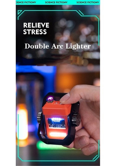 Xiaoguang Cbtx Elektrikli Çakmak Çift Ark Elektronik Darbeli Diğer