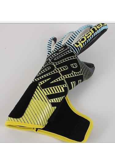 Elamco Lateks Futbol Kaleci Eldiveni Profesyonel Futbol Topu Kaleci Eldivenleri Yetişkinler Kalınlaşmış Turuncu