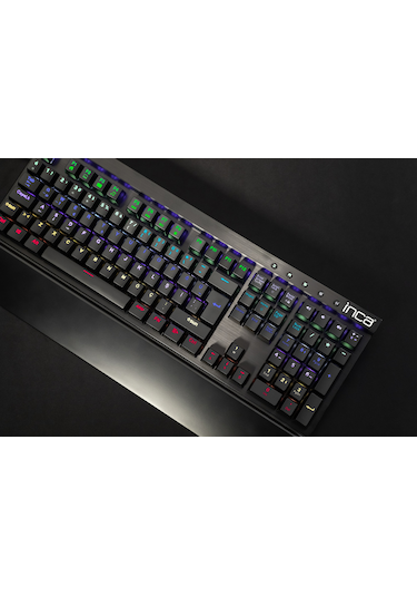 Inca Empousa IKG-441 Usb Kablolu RGB Mekanik Gaming Türkçe Q Klavye