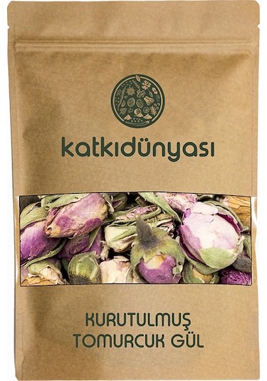Katkı Dünyası Kurutulmuş Tomurcuk Gül 100 G