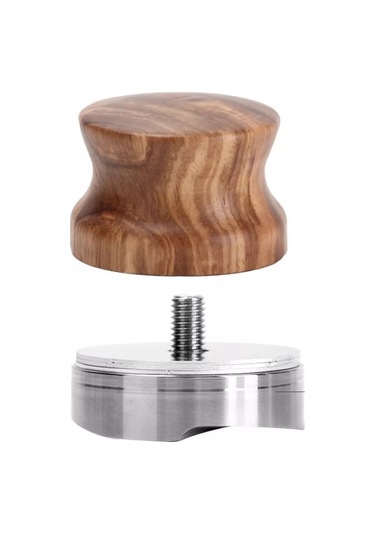 Peace Tea Kahve Düzleştirici 51mm Yuvarlak Ahşap Saplı 231560948 Açık Kahverengi