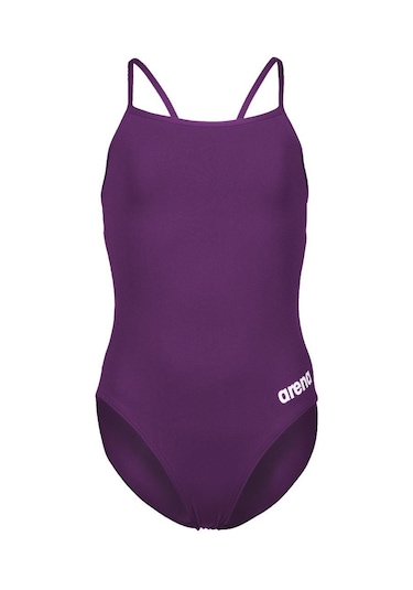 ARENA SOLID KIZ ÇOCUK YÜZÜCÜ MAYOSU 004765911 Mor