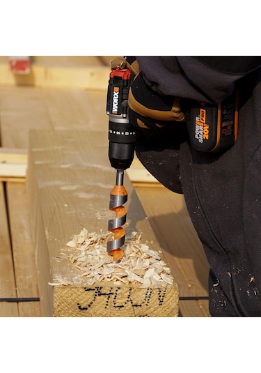 Worx WX354.4 20 V 4.0 AH Li-Ion Çift Akülü Kömürsüz Şarjlı Darbeli Matkap