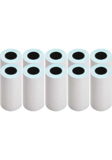 Shineyee 10'lu Paket 57x30mm 10 Yıllık Dayanıklı Termal Etiket Kağıdı - Suya, Yağa Ve Sürtünmeye Dayanıklı, Bisfenol A'sız, Yüksek Renk Doğruluğu