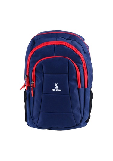 Mercitech Unisex -2013 Sırt Çantası Lacivert-kirmizi Siyah