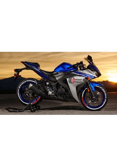 Pzero Ve Kuyruk Motorsiklet Lastik Yazısı Sticker 4 Adet