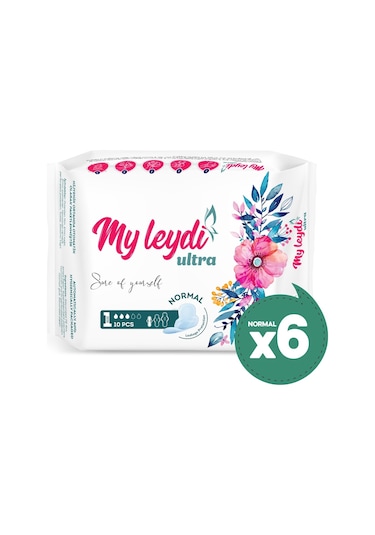 Myleydi Ultra Hijyenik Ped Normal 60 Adet (6 Paket)