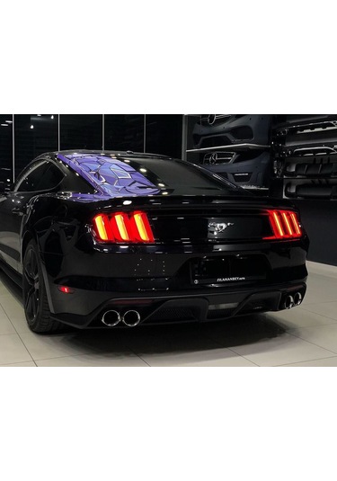 Ford Mustang 2015 Sonrası Gt350 Shelby Difüzör + Egzoz Uçları