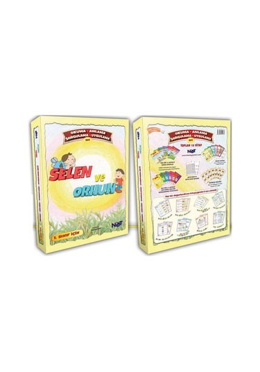 Binot 1. Sınıf Okuma Anlama Sorgulama Uygulama Seti 12 Kitap