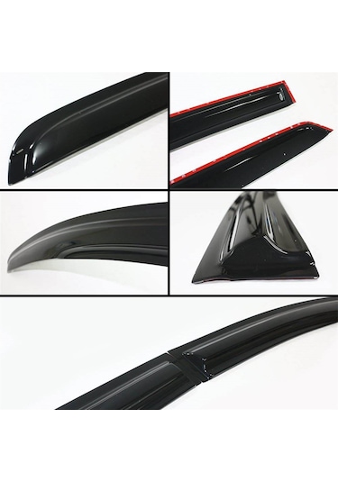 Fiat Linea Mugen Cam Rüzgarlığı 2006-2019 4'lü Set