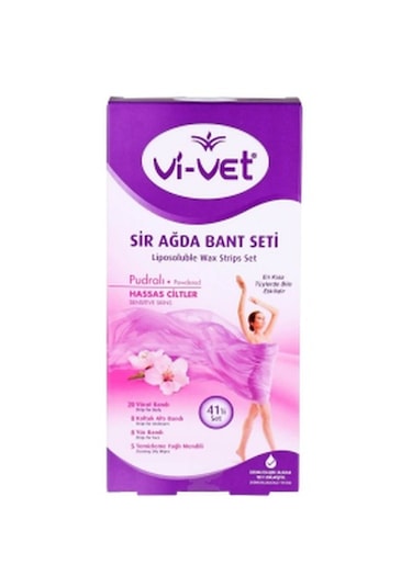 41 Parça Pudralı Sir Ağda Bant Set