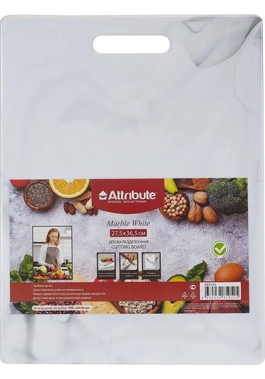 Attrıbute Marble Beyaz / Granit 27,5x36,5cm Kesme Tahtası 135839243 Beyaz