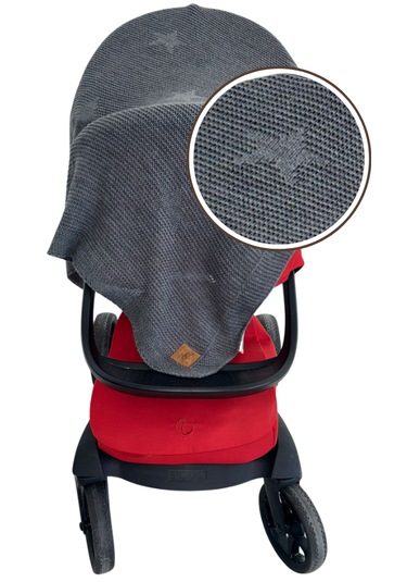 Little Dedi Starlink Örme Bebek Kundak Battaniyesi Çocuk