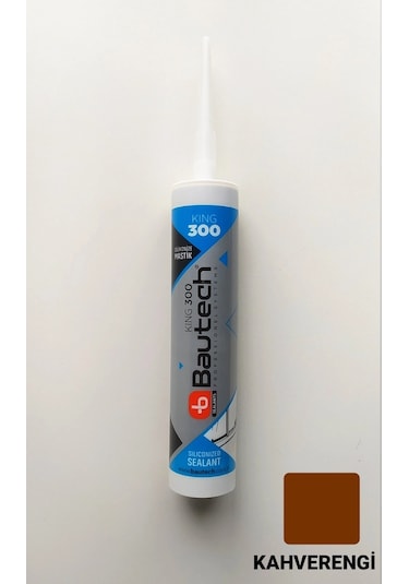 Kahverengi Silikonize Mastik Çekomastik + Silikon Tabancası Kahverengi Kahverengi