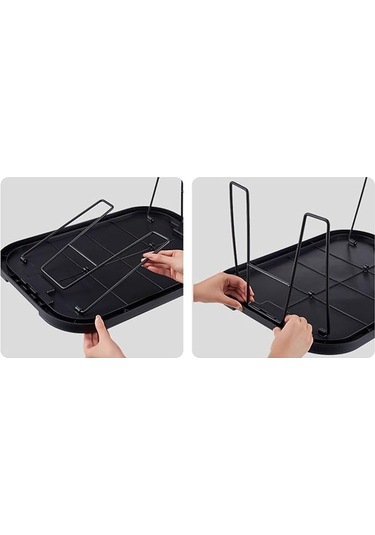 Katlanır Kamp Piknik Sepeti Siyah
