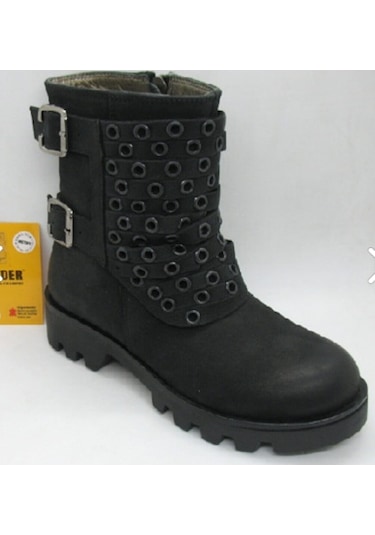 Toddler 7424 Deri Ortopedik Destekli Bot 31-32 Siyah