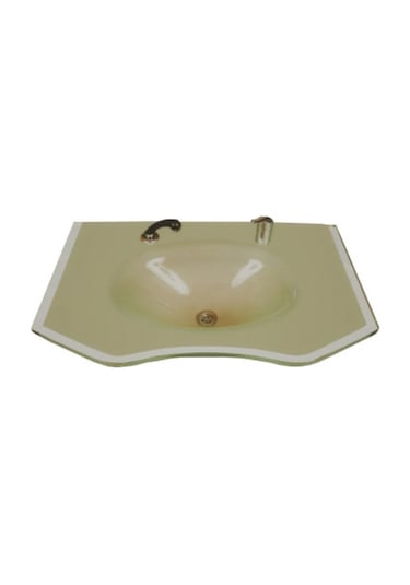 Cam Lavabo Conan Modeli 90 x 56 CM