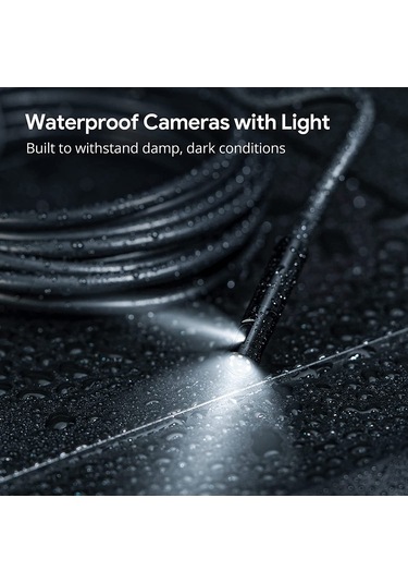 Depstech DS300 7.9mm Dual Lens 4.3 LCD 1080P 5M Yılan Kamera