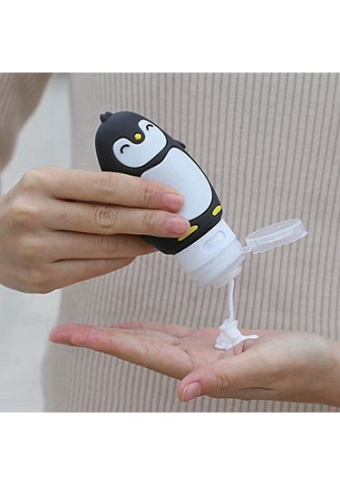 Sızdırmaz Silikon Seyahat Şişeleri Aksesuarları Boşaltma İle Set Sabunluk Sabun Kutusu Plaka Lotus Şekli Silikon Kutu