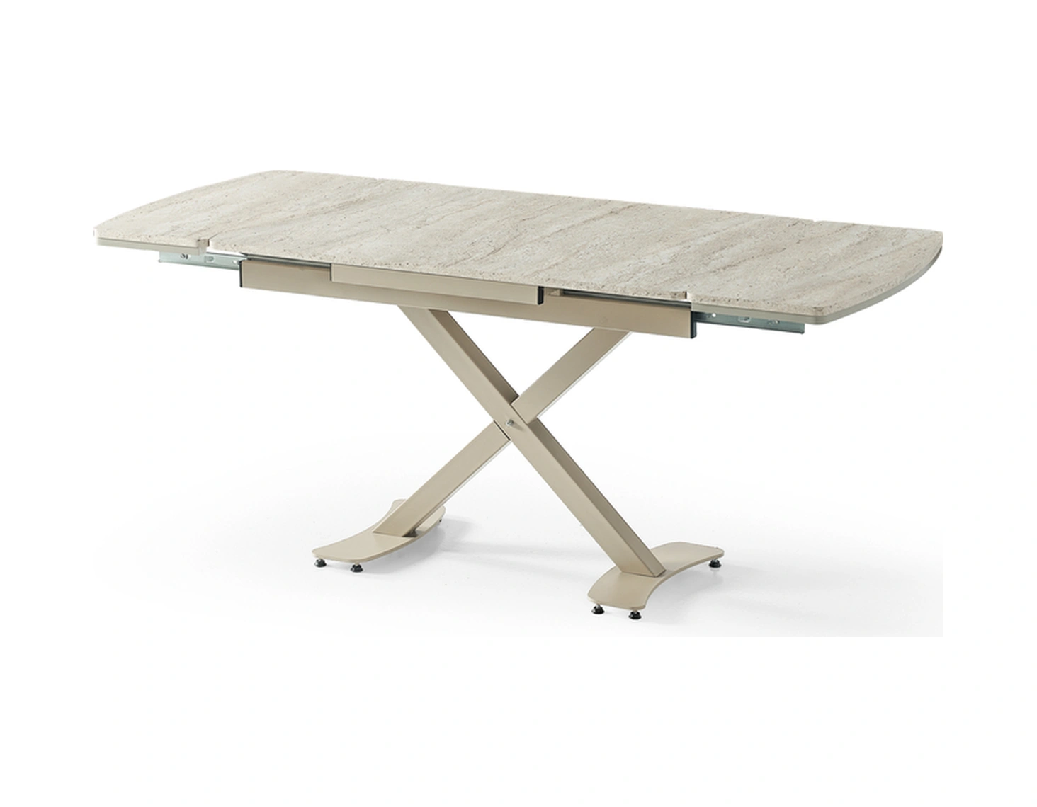 Dengema Diamond Açılır Masa Takımı Traverten Desen Kapuçino Metal Ayak, 4 Sandalyeli, 80x120/180 Cm Traverten - Kapuçino Ayak Dengema Diamond Açılır Masa Takımı Traverten Desen Kapuçino Metal Ayak, 4 Sandalyeli, 80x120/180 Cm Traverten - Kapuçino Ayak