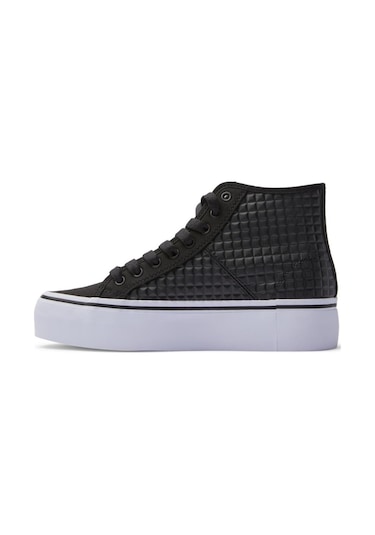 Dc Shoes Adjs300296 Manual Hi Platform Battleship/gum Kadın Sneaker 001