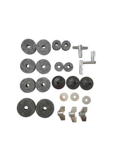 Homyl Yedek Zil Parçaları Hi Hat Debriyaj Keçe Davul Tuşları