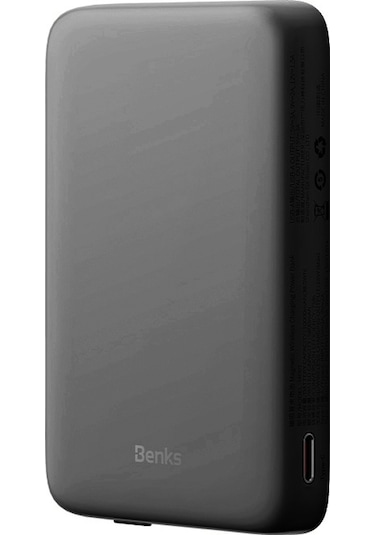 Benks MP07 İnce Tasarımlı Magsafe Powerbank 10000mAh 15W iPhone 12-13-14 Serisi