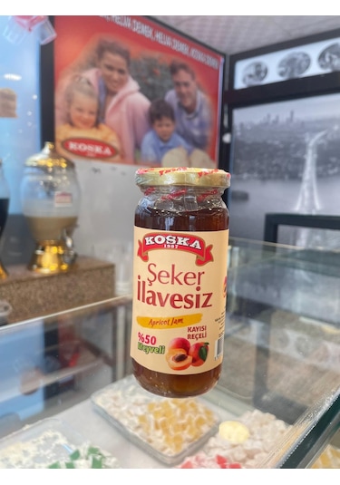 Koska Şeker İlavesiz Kayısı Reçeli 270 Gr 1 Adet