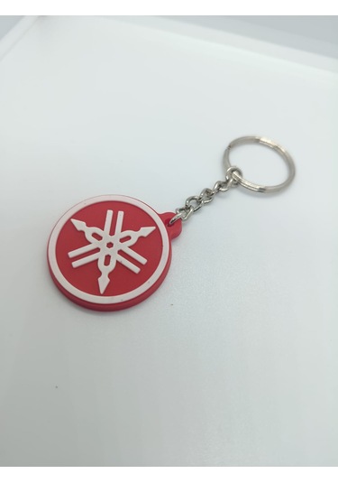 Anahtarlık Silikon Yamaha Kırmızı