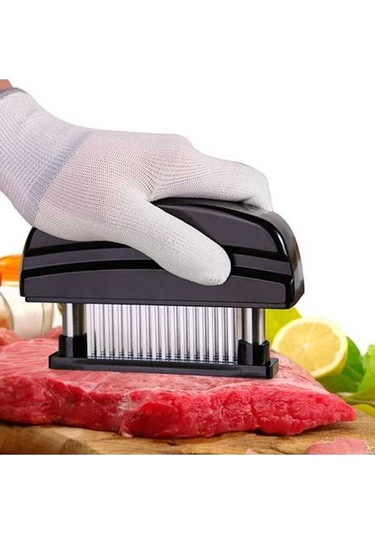 Primepickings 48-pin Şırıltılı Paslanmaz Çelik Et Yumuşatıcı, Tavuk, Biftek, Sığır, Domuz, Balık İçin, Diğer Kullanımlar Diğer