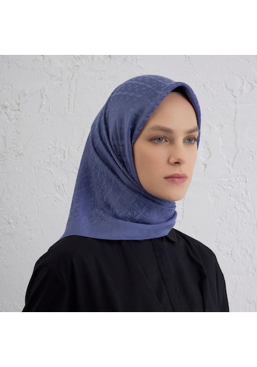 Armine E00oa0444084 42 Armine Lyocell Eşarp 5 Mavi