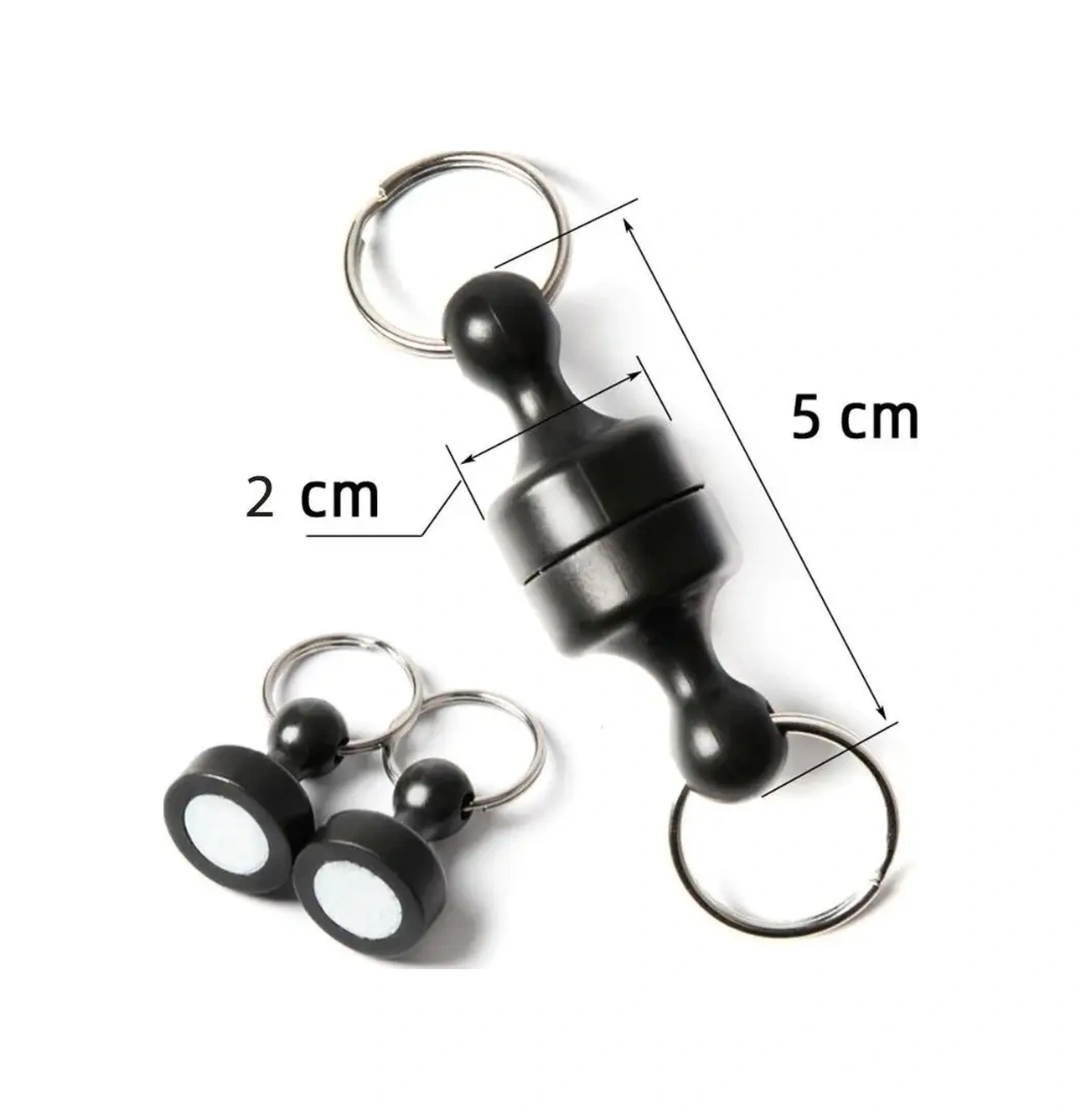 Fıshroom Balıkçılık İçin Manyetik Kilitli Anahtarlar İçin Taktik Karabina 18542208