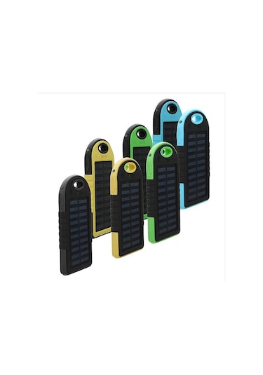 Güneş Enerjili Solar Powerbank 10000 Mah