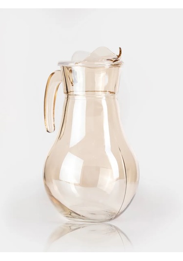 Purecrystal Cam Suluk Ve Meyve Suyu Sürahisi Kapaklı 281641218