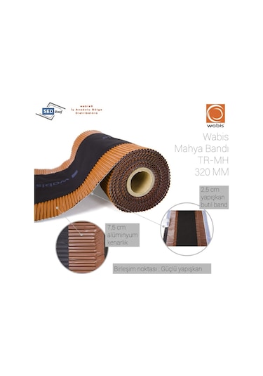 Wabis Mahya Bandı Wabis Tr-Mh 320 32 Cm (10Mt/Rulo)