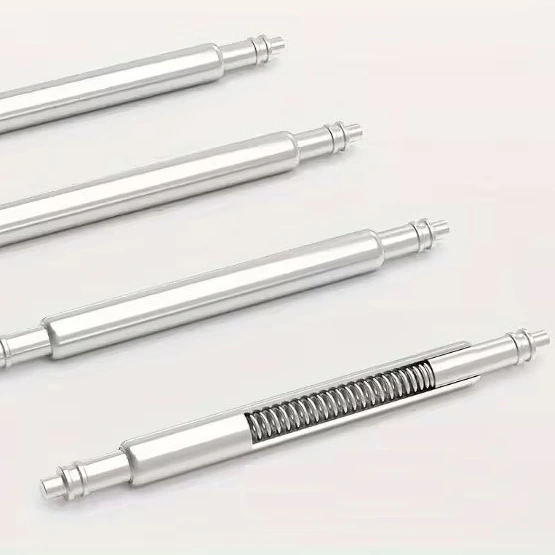 120 Adet Yaylı Çelik Saat Pimi Kordon Sustası 14mm 16mm 18mm 20mm Gri