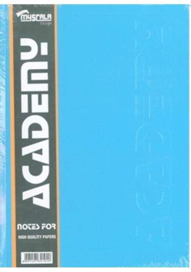 Özkan Defter 240 Düz Yap. Ciltli 20x28 Sert Kap  Buz Mavi