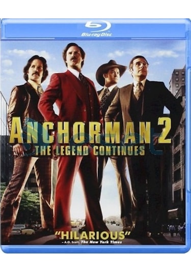 Anchorman 2: The Legend Continiues Blu-Ray