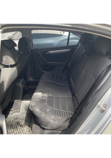 Bmw 1 Serisi 116 Uyumlu Lüx Oto Koltuk Minderi Ön Arka Oturak 3'lü Set Bumerang Serisi Siyah