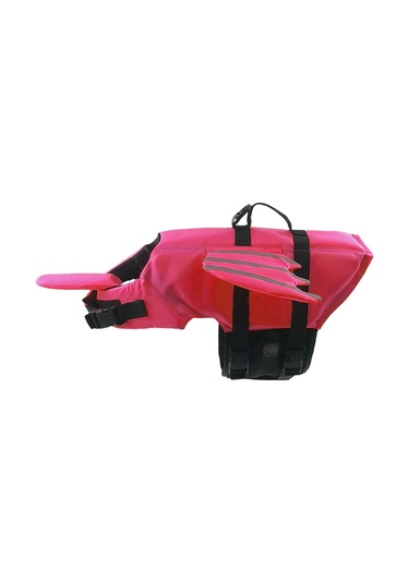 Suntek Saplı Köpek Can Yeleği Plaj Botla Gül-kırmızı-m