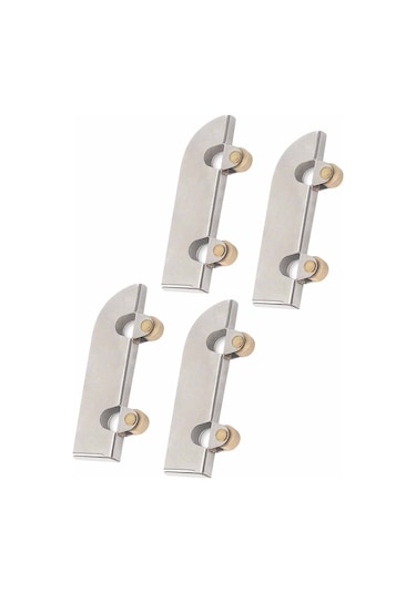 Yaozixa Stainless Steel Cam Balkon Kapısı Kaydırıcı Rulmanı - Sessiz Ve Dayanıklı Ev Ticari Uygulamalar İçin Diğer