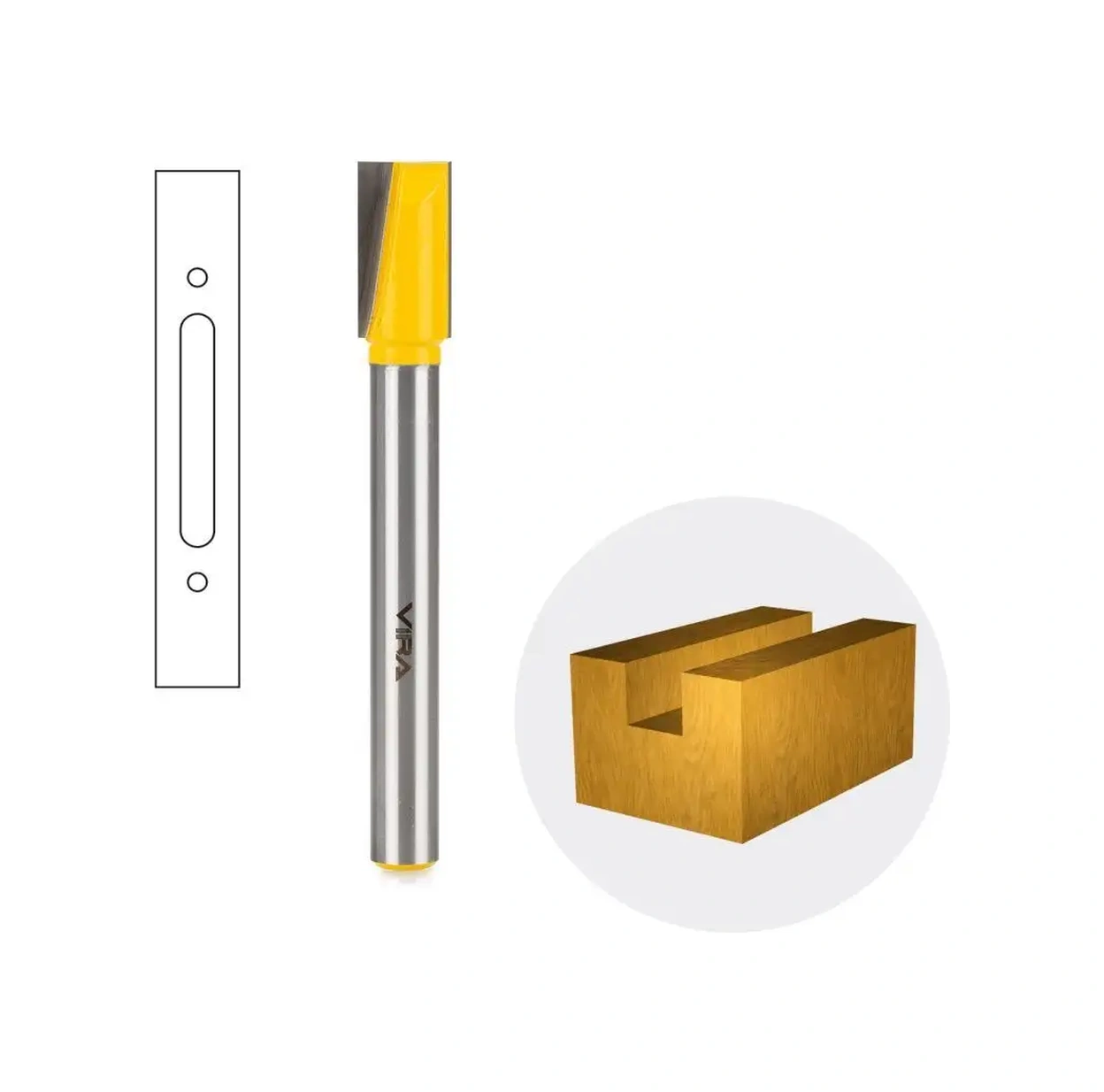 Vıra 16x120 Mm Kilit Girişi Frezi 38281183