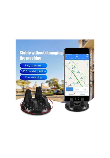 Liangmei 360 Derece Dönen Araç Telefonu Tutucu Dashboard Tutucu