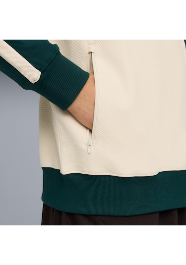 Puma T7 Relaxed Track Erkek Krem Ceket 632994 Krem