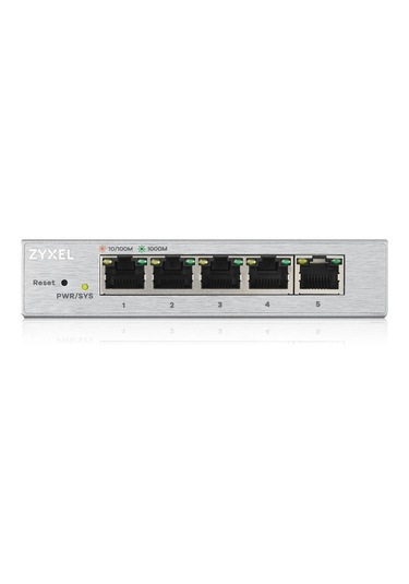 Zyxel GS1200 5 5 Port 5X10/100/1000 Web Yönetilebilir Switch