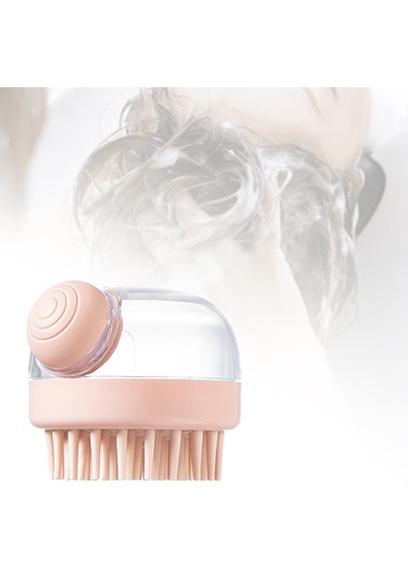 Suntek Manuel Masaj Tarak Portatif Banyo Uygun Kafa-için-pembe